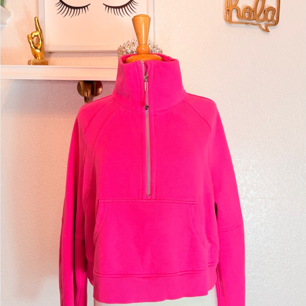 LULULEMON SCUBA OVERSIZED HALF ZIP HOODIE